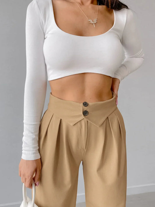 Élodie™ | Pantalon large décontracté