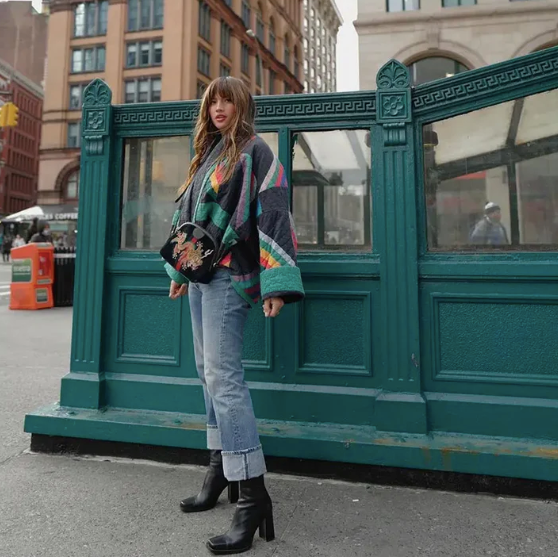 Maya™ | Veste élégante vintage faite à la main