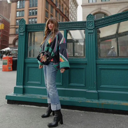 Maya™ | Veste élégante vintage faite à la main