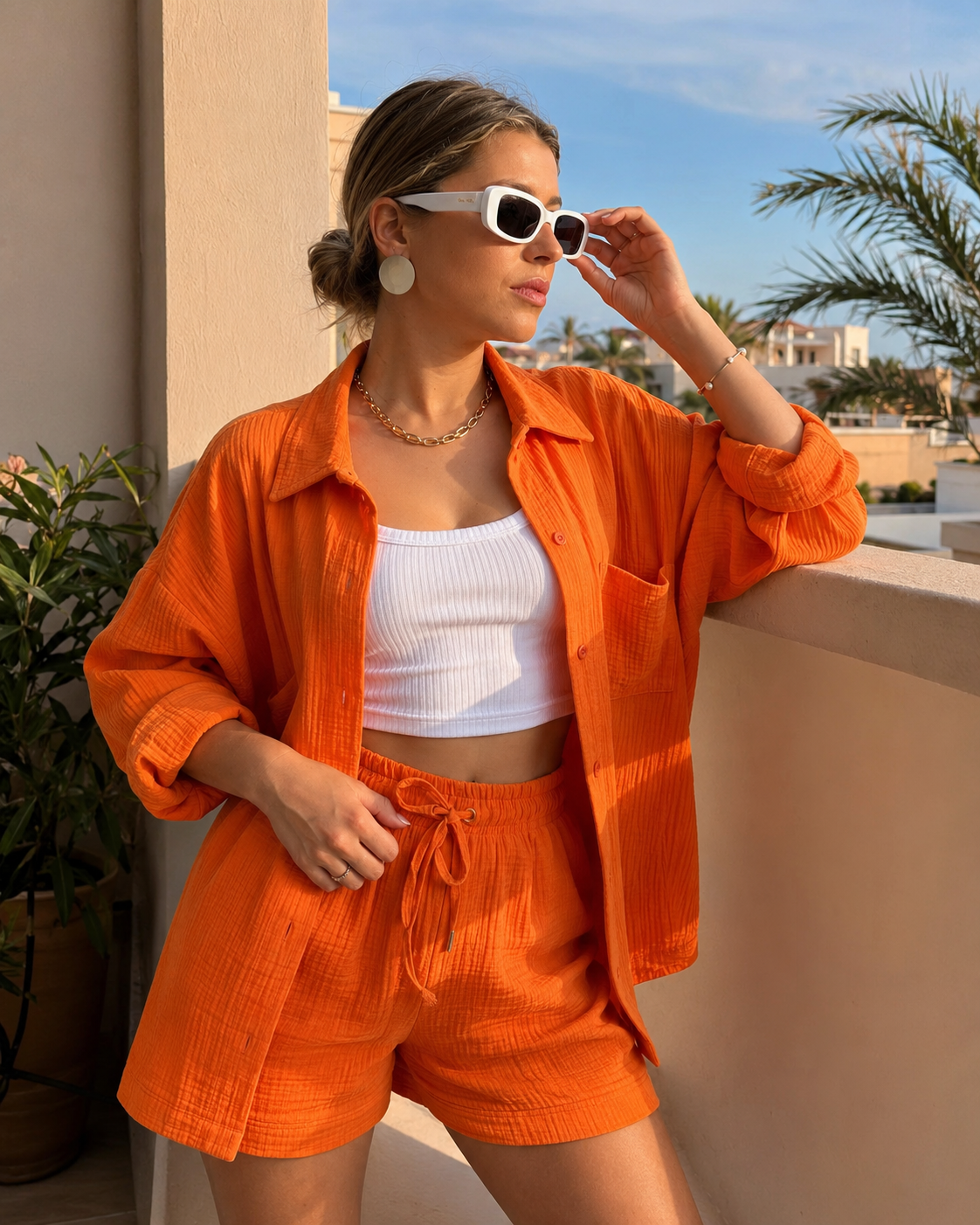 Soléa™ | Ensemble deux pièces en coton