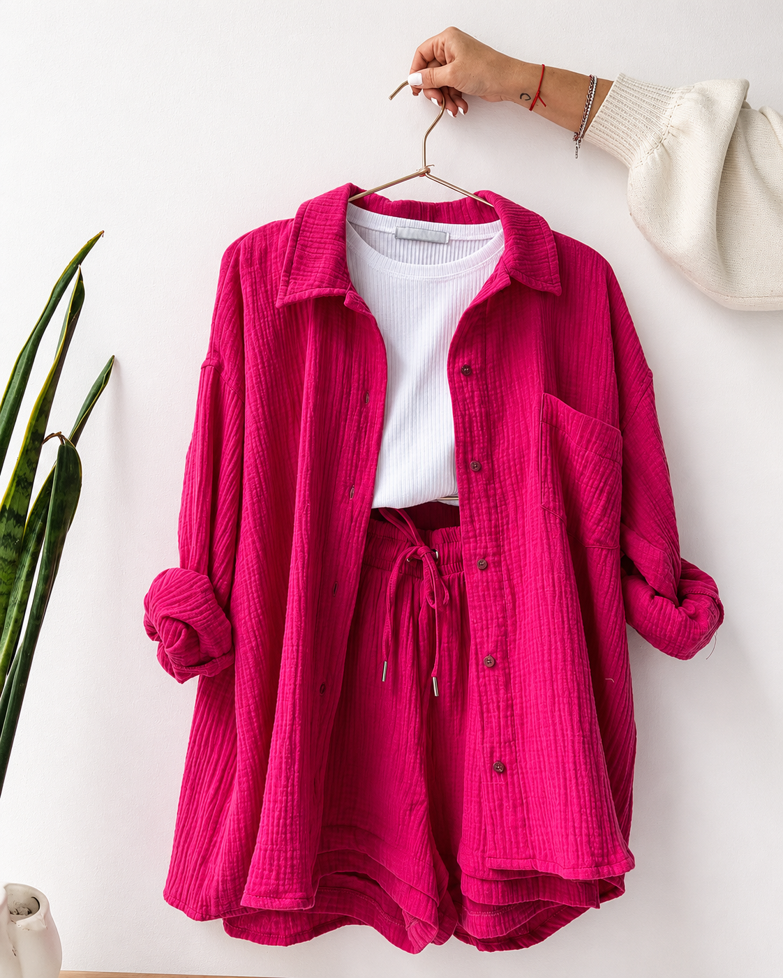 Soléa™ | Ensemble deux pièces en coton pour femme