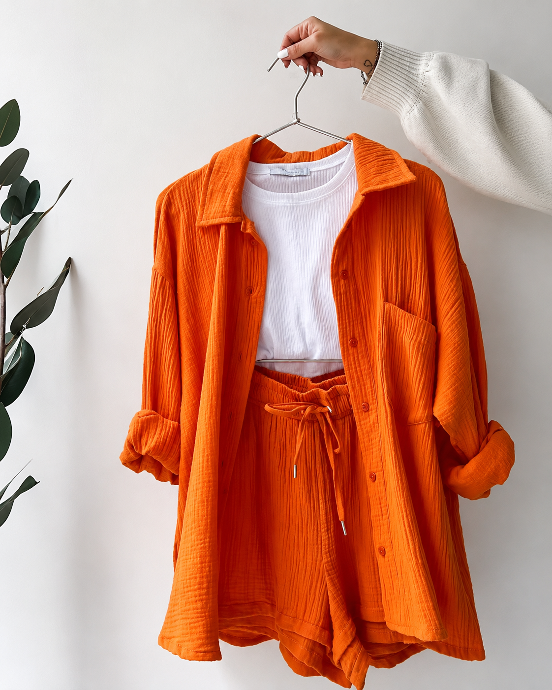 Soléa™ | Ensemble deux pièces en coton pour femme