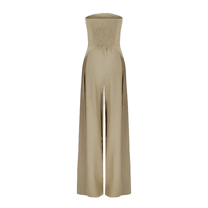Victoria™ Chic - Combinaison Bustier à Jambes Larges
