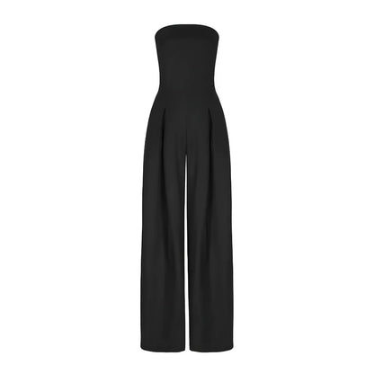 Victoria™ Chic - Combinaison Bustier à Jambes Larges