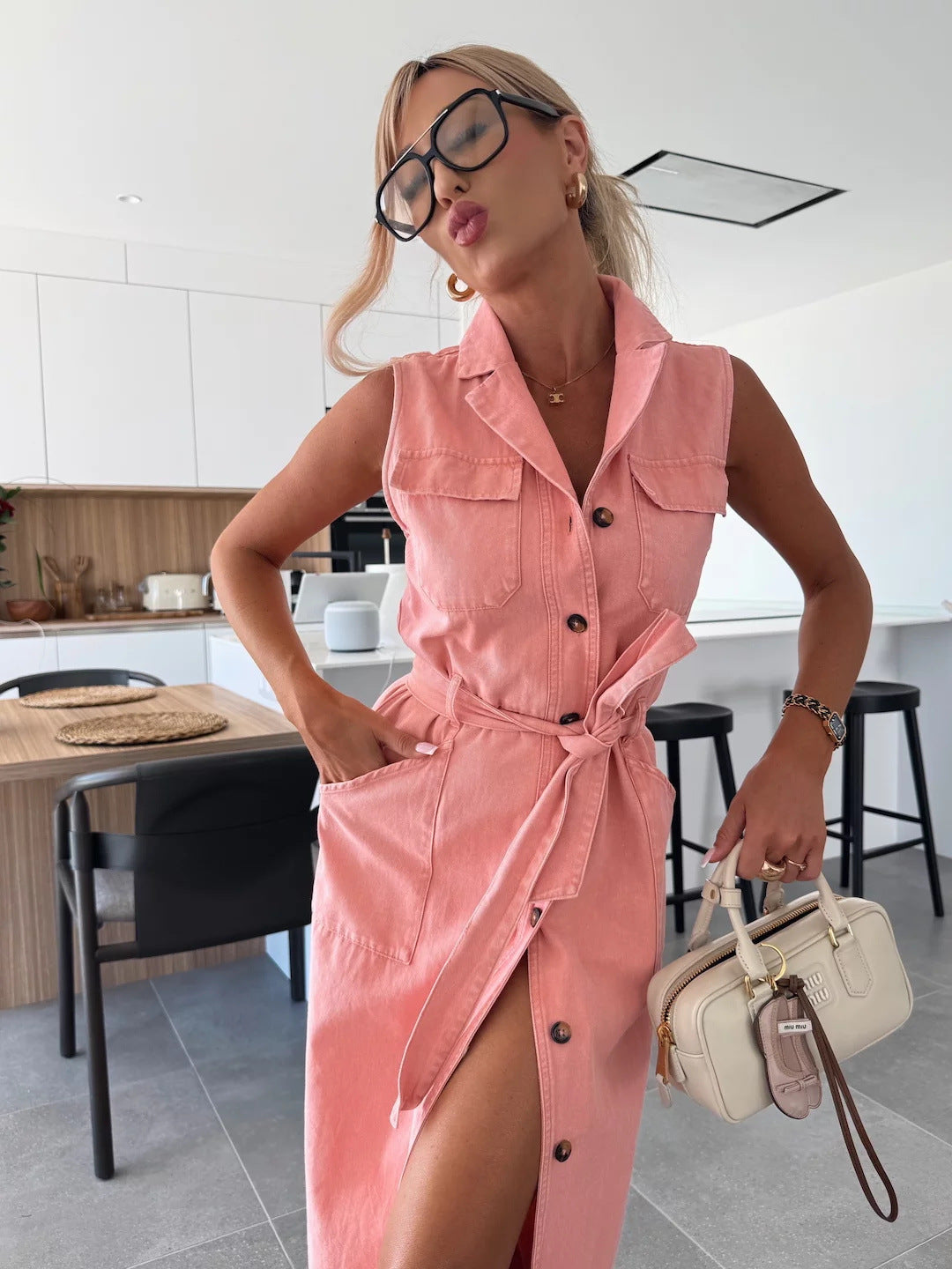 Robe Denim Élégance™ – L’icône casual revisitée