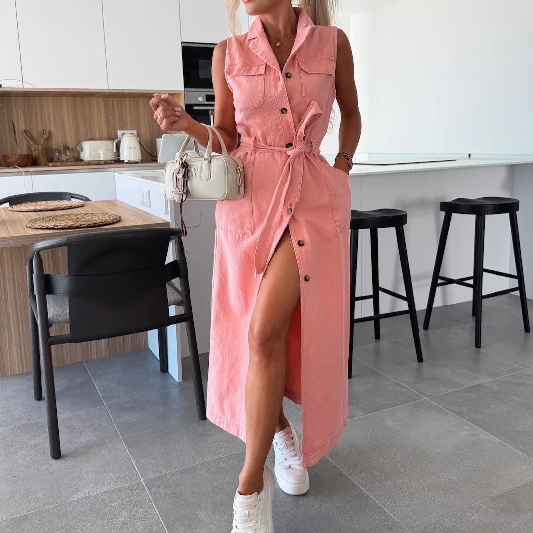 Robe Denim Élégance™ – L’icône casual revisitée