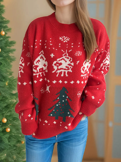 Pull Holly™ : Noël Vintage & Cozy