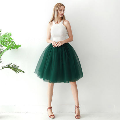 Elésia™ – Jupe Tulle Plissée Aérienne A-Line
