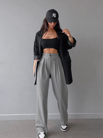 Élodie™ | Pantalon large décontracté