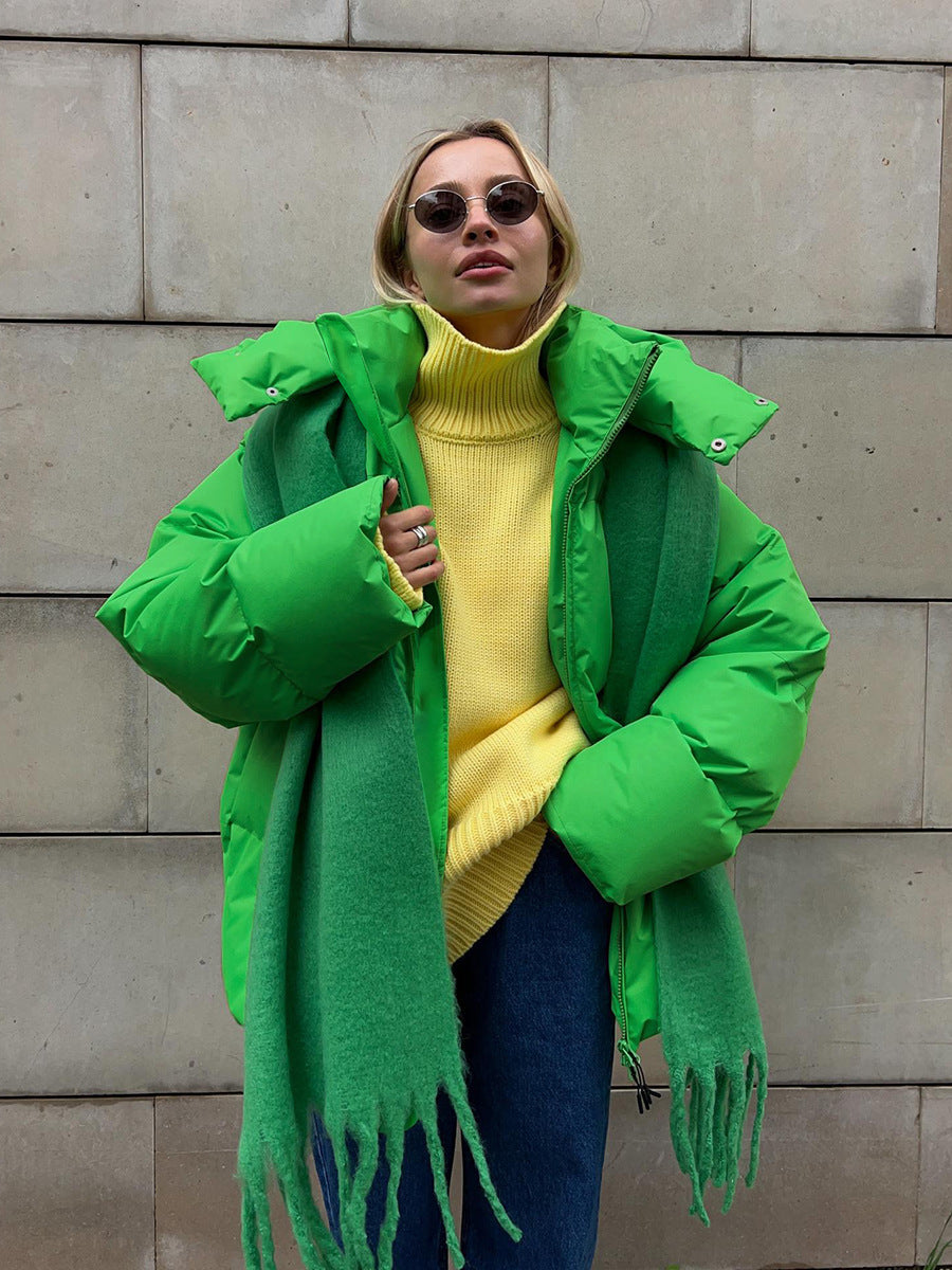 Alma™ | Doudoune Oversize Femme - Élégance et Confort Hivernal