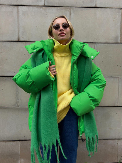 Alma™ | Doudoune Oversize Femme - Élégance et Confort Hivernal