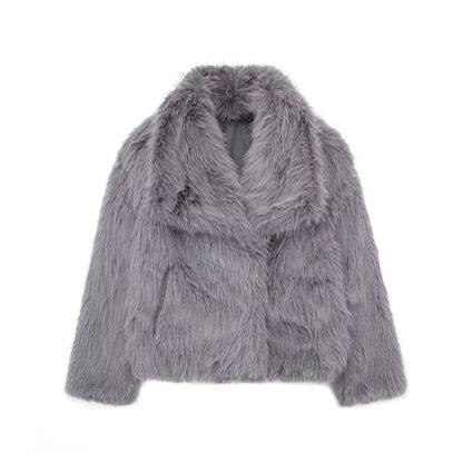 Emma Plush Coat - Manteau Doux et Épais