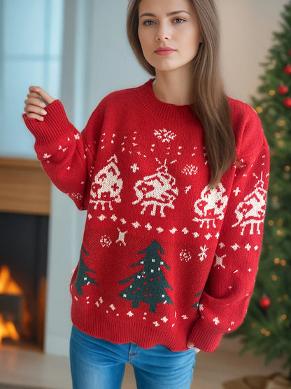 Pull Holly™ : Noël Vintage & Cozy