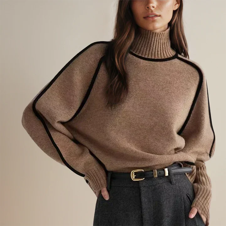Émilia™ | Pull doux à col roulé