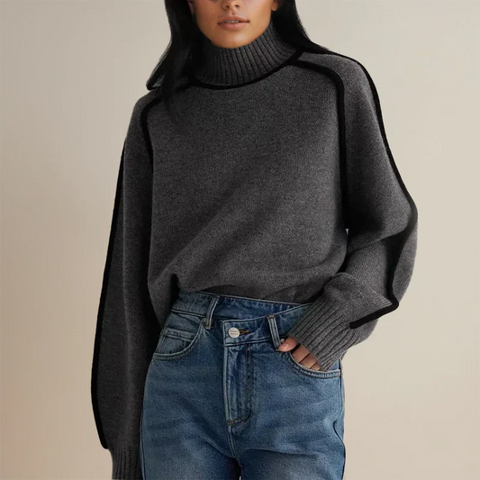 Émilia™ | Pull doux à col roulé