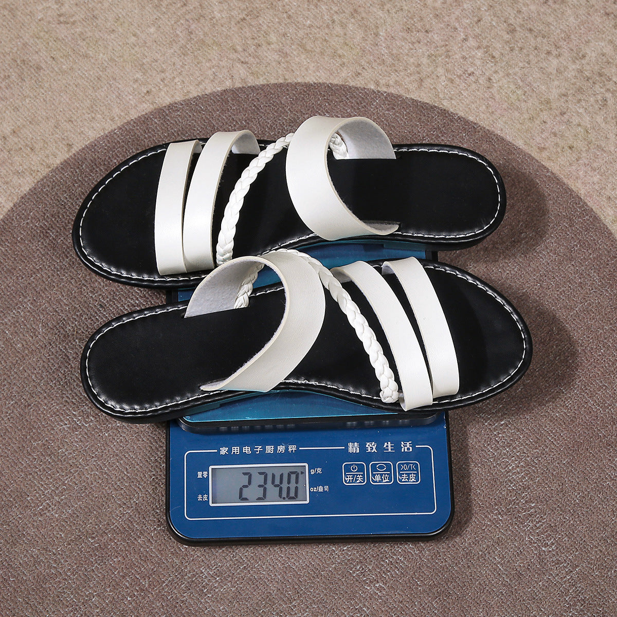 Maya™ Sandales Plates Talon Plat Élégantes