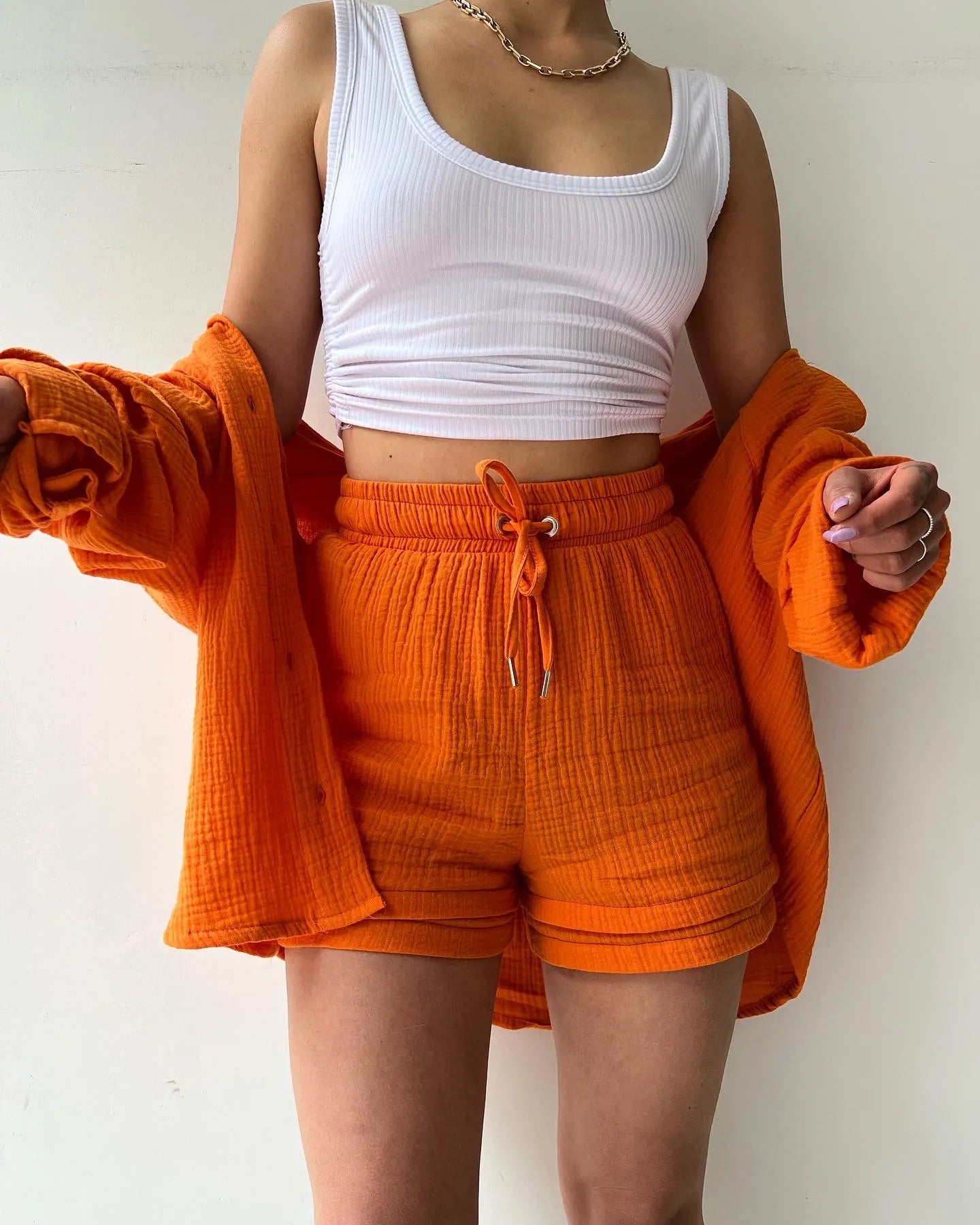 Soléa™ | Ensemble deux pièces en coton pour femme