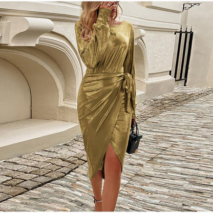 Robe Élisa™ : La Puissance du Froncé