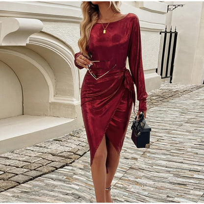 Robe Élisa™ : La Puissance du Froncé