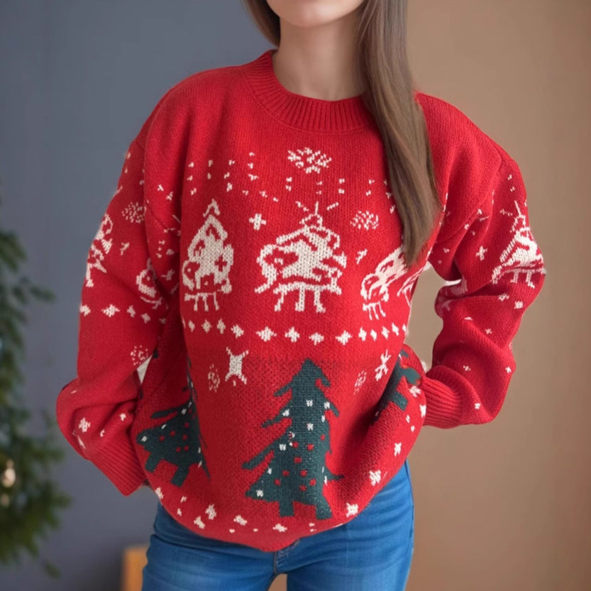 Pull Holly™ : Noël Vintage & Cozy