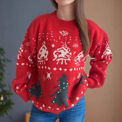 Pull Holly™ : Noël Vintage & Cozy