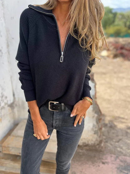 Véronique™ | Pull en maille col V