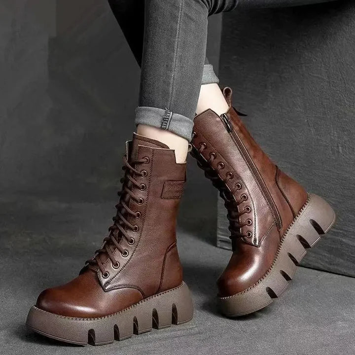 Serena™ | Chaussures de trekking confortables en cuir