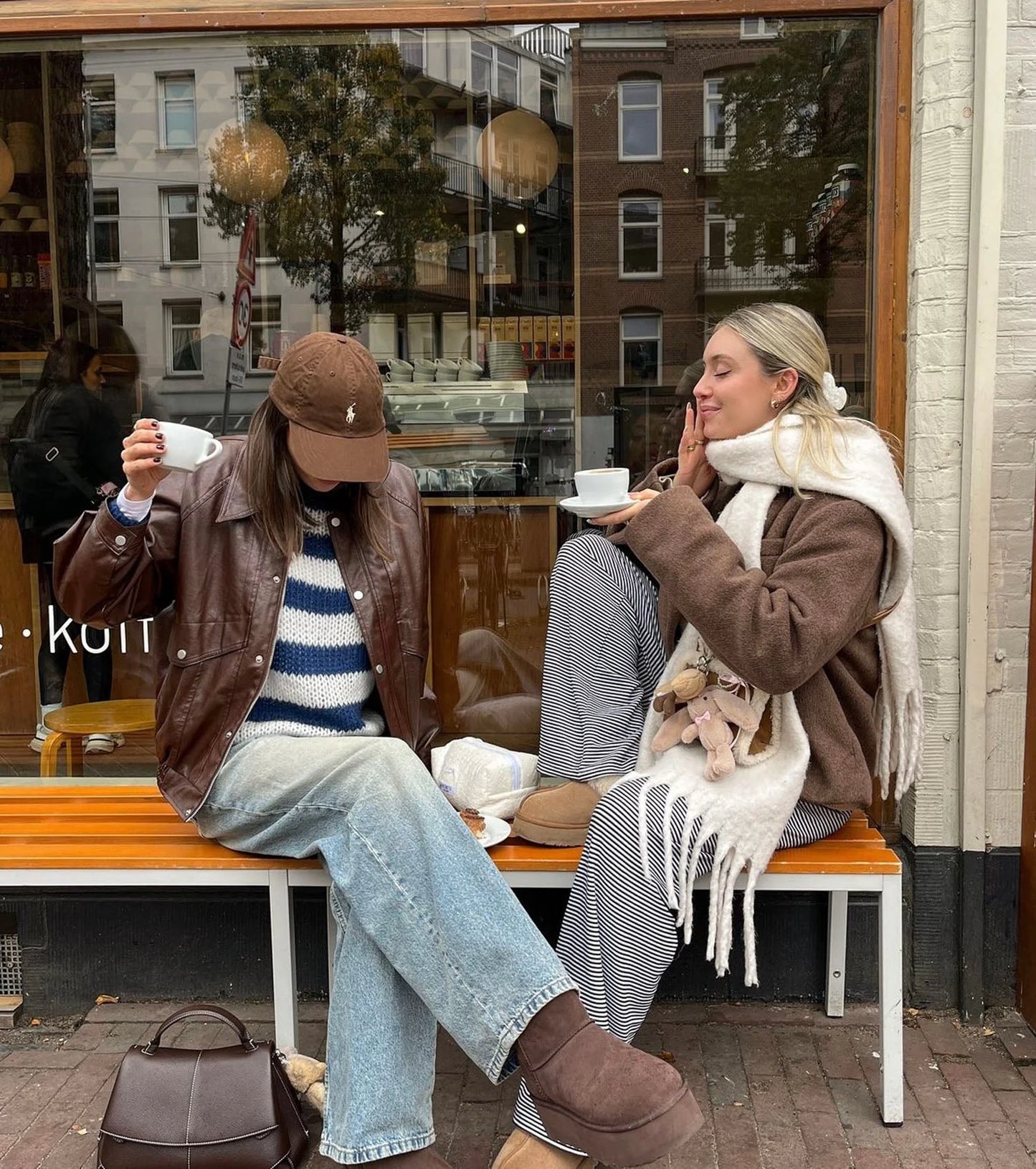 MARINNA™ | Pull Rayé Ample & Col Bateau