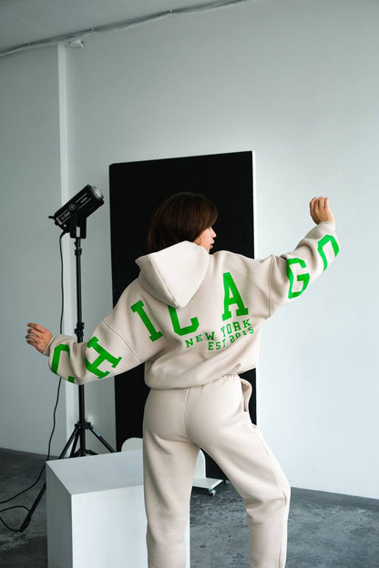 CHICAGO™ | Ensemble Sweat Pantalon Oversize & Tendance