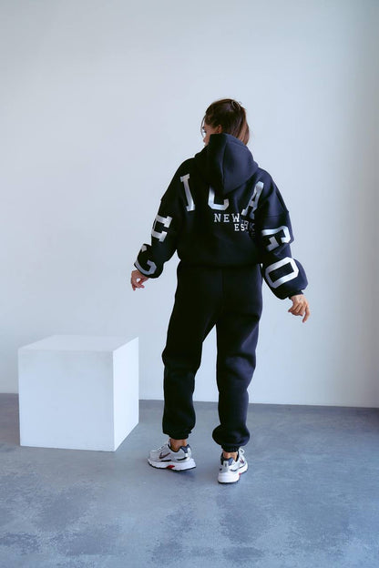 CHICAGO™ | Ensemble Sweat Pantalon Oversize & Tendance